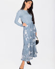 Dakota Skirt (Stone Blue)
