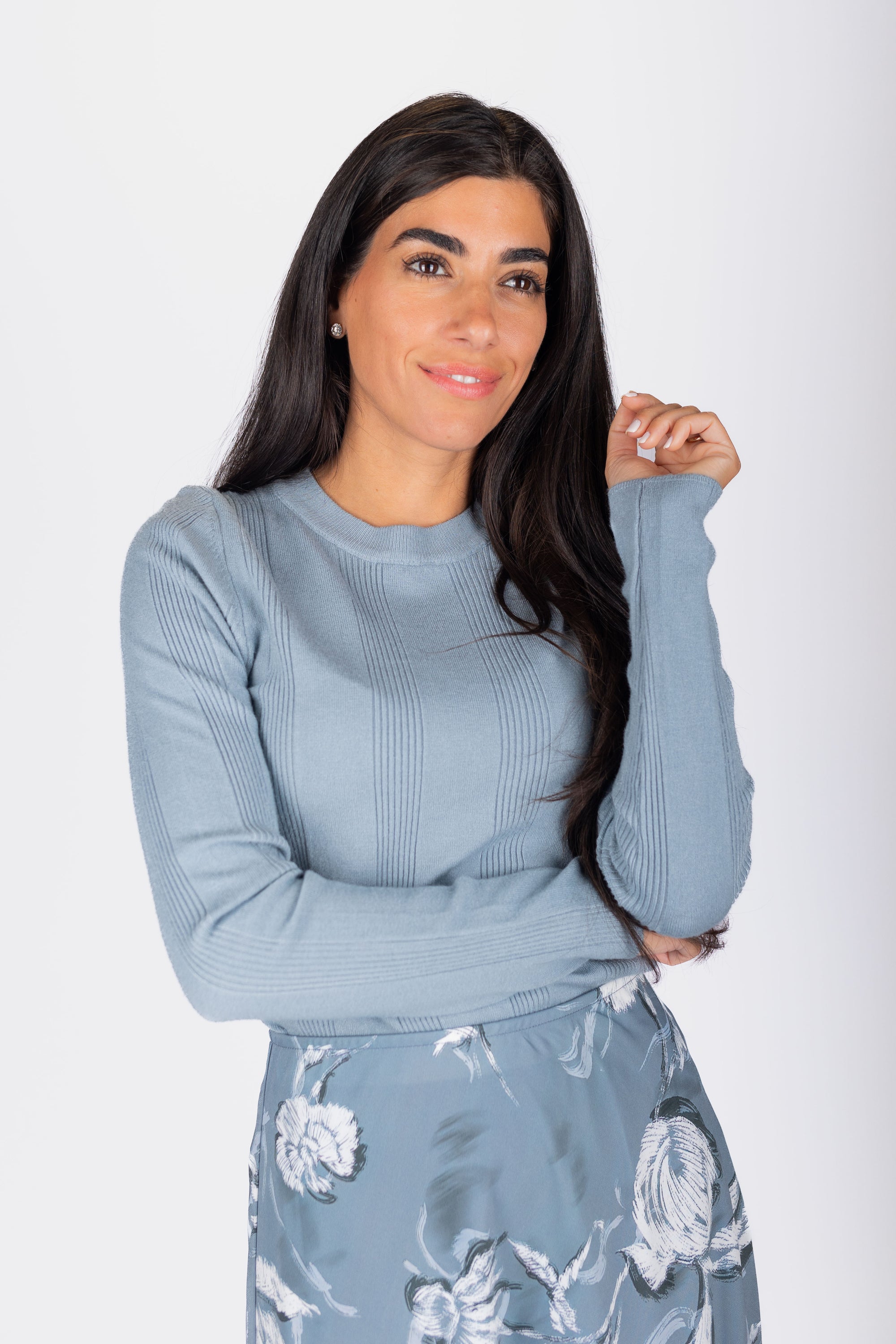 Ellery Top (Slate Blue)