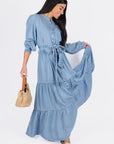 Sheva Dress (Blue)