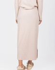 Callie Ribbed Skirt (Beige)