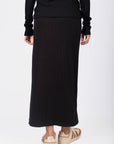 Callie Ribbed Skirt (Black)