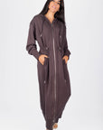 Mina Dress (Dark Plum)