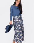 LEILA SKIRT (BLUE MULTI)
