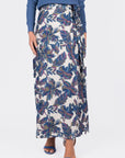 LEILA SKIRT (BLUE MULTI)
