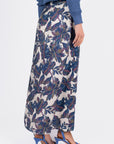 LEILA SKIRT (BLUE MULTI)