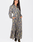 Lexi Dress (Grey/Blue)