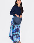 Dakota Skirt (Purple Pattern)