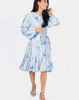 CELIA DRESS (BLUE)