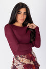 Marina Top (Burgundy)