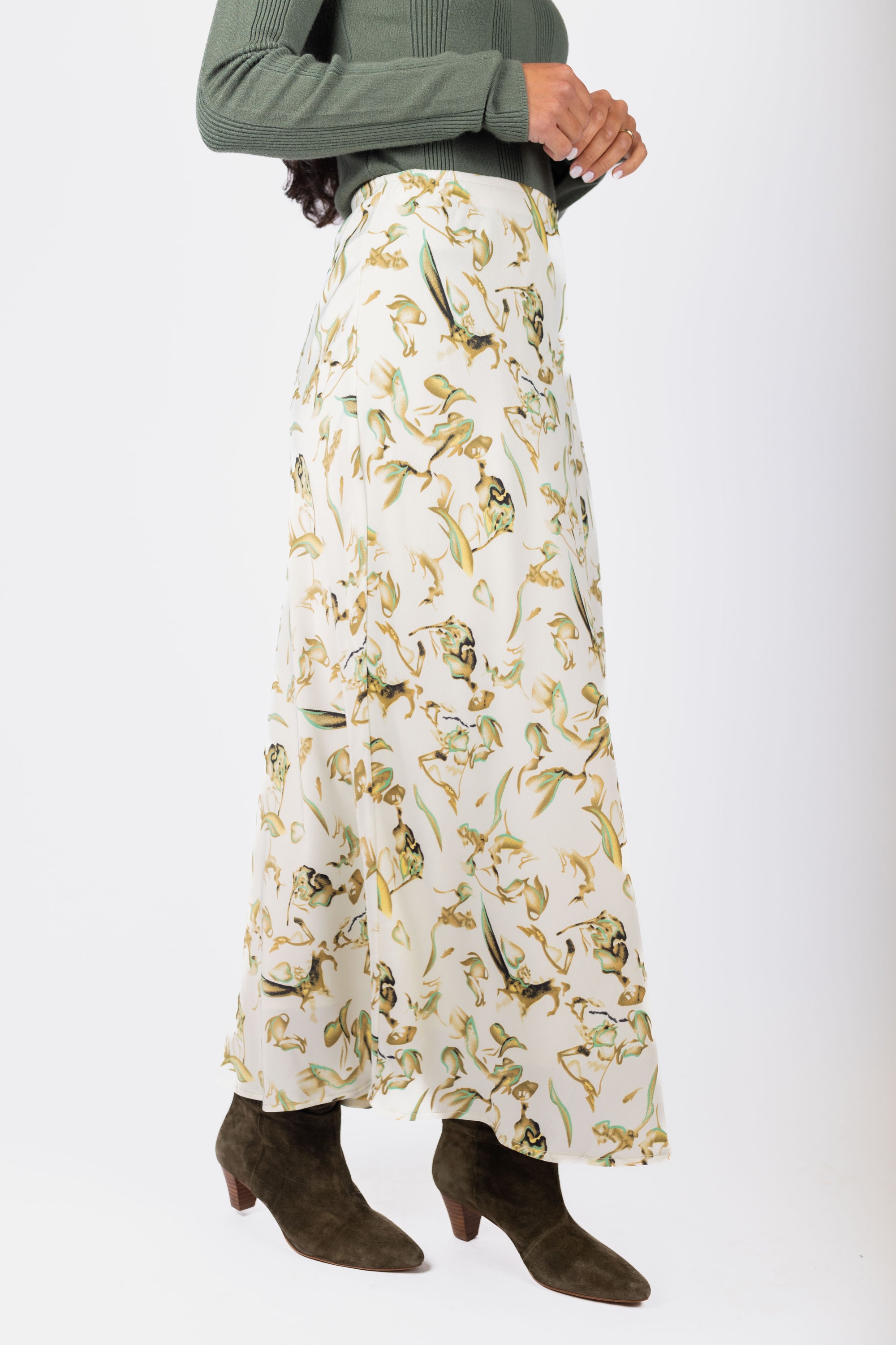 Dakota Skirt (Olive Green)