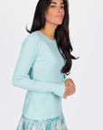 Romi Top Long Sleeve (Light Blue)