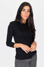 Romi Tee 3/4 Sleeve (Black)