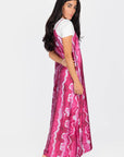 PAULA DRESS (FUCHSIA)