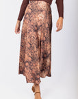 Lisa Skirt (Brown Pattern)