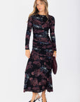 Miri Dress (Black Ground)