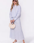 Anita Skirt (Blue Stripe)
