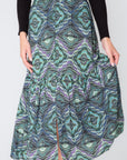 GWENYTH SKIRT (Green/Multicolor)