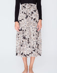 GWENYTH SKIRT (Black/Patchwork)