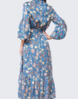 ALICE DRESS (BLUE/YELLOW)