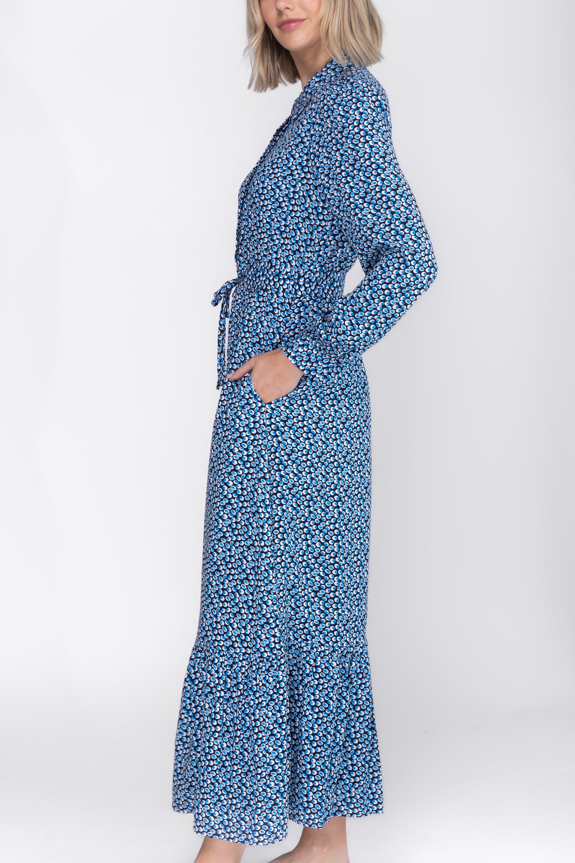 LEXI DRESS (BLUE/NAVY)