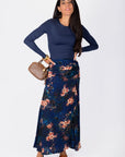 Adriana Skirt (Blue/Red) - Skirt - Yakira Bella