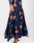 Adriana Skirt (Blue/Red) - Skirt - Yakira Bella