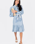 ALEX DRESS 41" (CHAMBRAY) - Dress - Yakira Bella