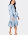 ALEX DRESS 41" (CHAMBRAY) - Dress - Yakira Bella