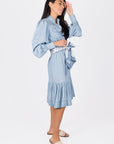 ALEX DRESS 41" (CHAMBRAY) - Dress - Yakira Bella