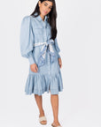 ALEX DRESS 41" (CHAMBRAY) - Dress - Yakira Bella