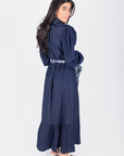 ALEX DRESS 53" (NAVY) - Dress - Yakira Bella