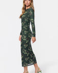 Alia Dress (Olive Green Ground) - Dress - Yakira Bella