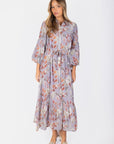 Alice Dress Long Sleeve 53" (Light Purple) - Dress - Yakira Bella
