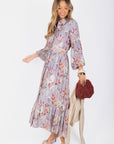 Alice Dress Long Sleeve 53" (Light Purple) - Dress - Yakira Bella