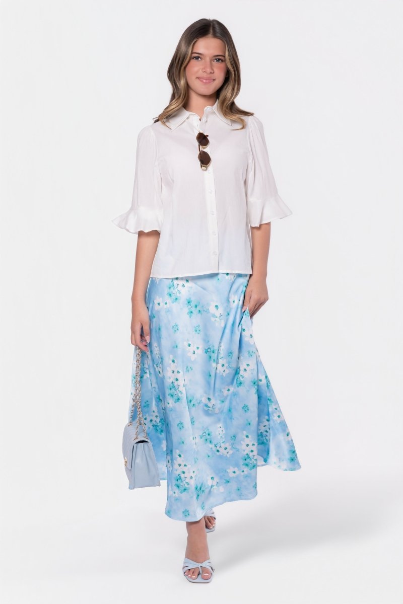 Alma Top (White) – Yakira Bella
