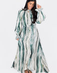 AMAIA DRESS (GREEN) - Dress - Yakira Bella