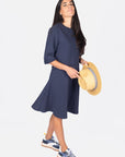 AMALIA DRESS (NAVY) - Dress - Yakira Bella