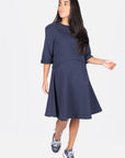 AMALIA DRESS (NAVY) - Dress - Yakira Bella