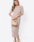 Amara Dress (Beige) - Dress - Yakira Bella
