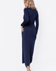 Amari Dress (Navy) - Dress - Yakira Bella