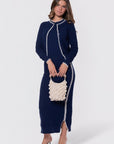 Amaya Cardigan (Navy) - Dress - Yakira Bella