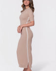 Amaya Dress (Beige) - Dress - Yakira Bella