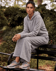 Amory Full-Zip Hoodie (Grey) - Top - Yakira Bella