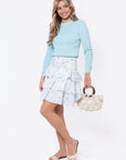 Ana Skirt (Blue Flower) - Skirt - Yakira Bella