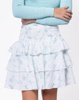 Ana Skirt (Blue Flower) - Skirt - Yakira Bella