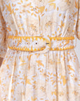 Analia Dress 36" (Yellow Flower) - Dress - Yakira Bella