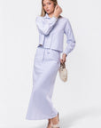 Anita Skirt (Blue Stripe) - Skirt - Yakira Bella