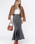 Arden Skirt (Black) - Skirt - Yakira Bella