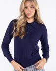 Aria Top (Navy) - Top - Yakira Bella