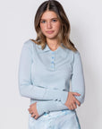 Aria Top (Pastel Blue) - Top - Yakira Bella